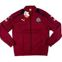 2012 13 newcastle player issue rain jacket bnib l