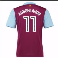 2016 17 aston villa home shirt agbonlahor 11 kids