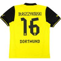 2013 14 dortmund champions league home shirt baszczykowski 16