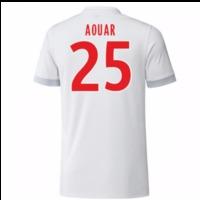 2017-18 Olympique Lyon Adidas Home Shirt (Aouar 25)