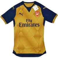 2015 16 arsenal player issue away domestic shirt actv fit bnib s