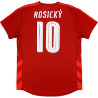 2016-17 Czech Republic Home Shirt Rosický #10 *w/Tags*