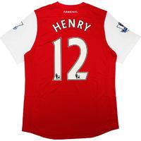 2011-12 Arsenal Player Issue Domestic Home Shirt Henry #12 *w/Tags*