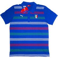 2010 12 italy puma blue import polo t shirt bnib