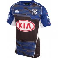 2017 bankstown bulldogs rugby training tee blue