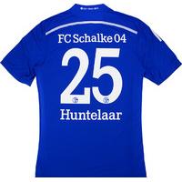 2014-16 Schalke Adizero Player Issue Home Shirt Huntelaar #25 *w/Tags*