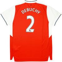 2016 17 arsenal home shirt debuchy 2 wtags xl