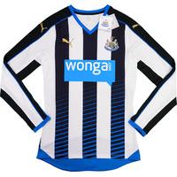 2015-16 Newcastle Player Issue ACTV Fit Home L/S Shirt *BNIB* XL