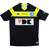 2015 16 kaa gent player issue bodyfit gk black shirt bnib m