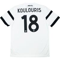 2014 15 paok away shirt koulouris 18 wtags