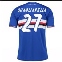 2016-17 Sampdoria Home Shirt (Quagliarella 27)
