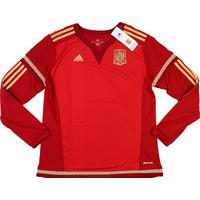 2015-16 Spain Women\'s Home L/S Shirt *BNIB*