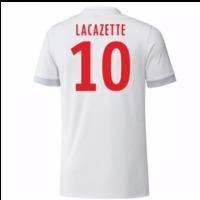 2017-18 Olympique Lyon Adidas Home Shirt (Lacazette 10)