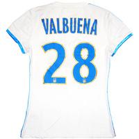 2013-14 Olympique Marseille Home Shirt Valbuena #28 *As New* Womens