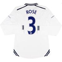 2013-14 Tottenham Player Issue Home L/S Shirt Rose #3 *w/Tags*