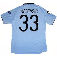 2012-13 Manchester City Match Issue Home CL Shirt Nastasi? #33