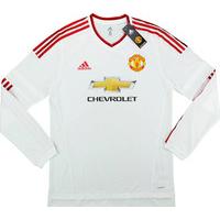 2015 16 manchester united adizero player issue european away ls shirt