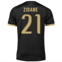 2015 16 juventus third shirt zidane 21 kids