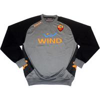 2012 13 roma player issue grey training sweat topxxl