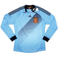 2012-13 Spain Player Issue Formotion Away L/S Shirt *BNIB*