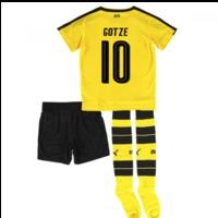 2016-17 Borrussia Dortmund Home Mini Kit (Gotze 10)