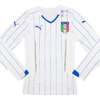 2014-15 Italy Player Issue Away L/S Shirt (ACTV Fit) *BNIB*