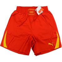 2010 13 macedonia player issue home shorts bnib