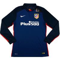 2015-16 Atletico Madrid Player Issue Away L/S Shirt *w/Tags*