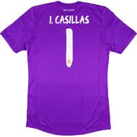 2013-14 Real Madrid Player Issue GK Home Shirt I.Casillas #1 *w/Tags*