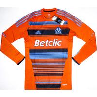 2011-12 Olympique Marseille TechFit Player Issue Third L/S Shirt