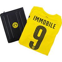 2014-15 Dortmund Player Issue Authentic Home Shirt (ACTV Fit) Immobile