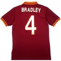 2013-14 Roma Home Shirt Bradley #4 *w/Tags*