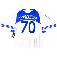 2008-10 Dynamo Kiev Player Issue Home European Shirt Iarmolenko #70