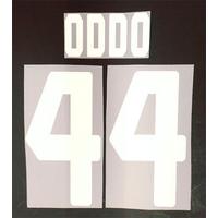 2006-07 AC Milan Player Issue European Oddo #44 Name Set