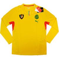 2008 cameroon olympics player issue away ls shirt bnib