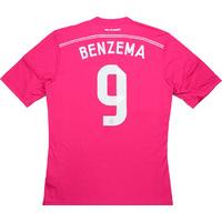 2014 15 real madrid away shirt benzema 9 fifa wc wtags