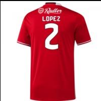 2016 17 benfica home shirt lopez 2