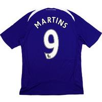 2008-09 Newcastle Away Shirt Martins #9 (Excellent) XL