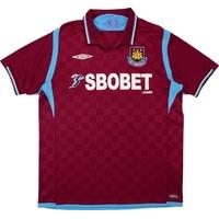 2009 10 west ham home shirt excellent xl