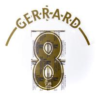 2007 13 premier league lextrasenscilia gold name set gerrard 8