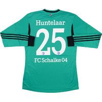 2013-15 Schalke Player Issue Formotion Third L/S Shirt Huntelaar #25