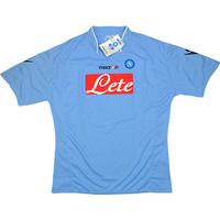 2009 10 napoli home shirt wtags s