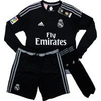 2015 16 real madrid gk home full kit bnib boys