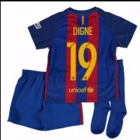 2016-17 Barcelona Home Mini Kit Shirt (Digne 19)