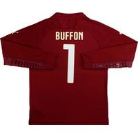 2014 15 italy player issue gk away ls shirt buffon 1 wtags