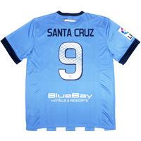 2013-14 Malaga Home Shirt Santa Cruz #9 *w/Tags*