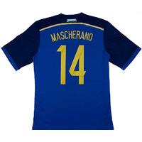 2013 15 argentina away shirt mascherano 14 wtags