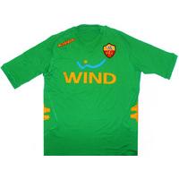 2011 12 roma player issue green gk shirt as new xxl