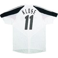 2004 05 germany home shirt klose 11 wtags l