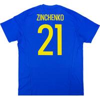 2016 17 ukraine away shirt zinchenko 21 wtags